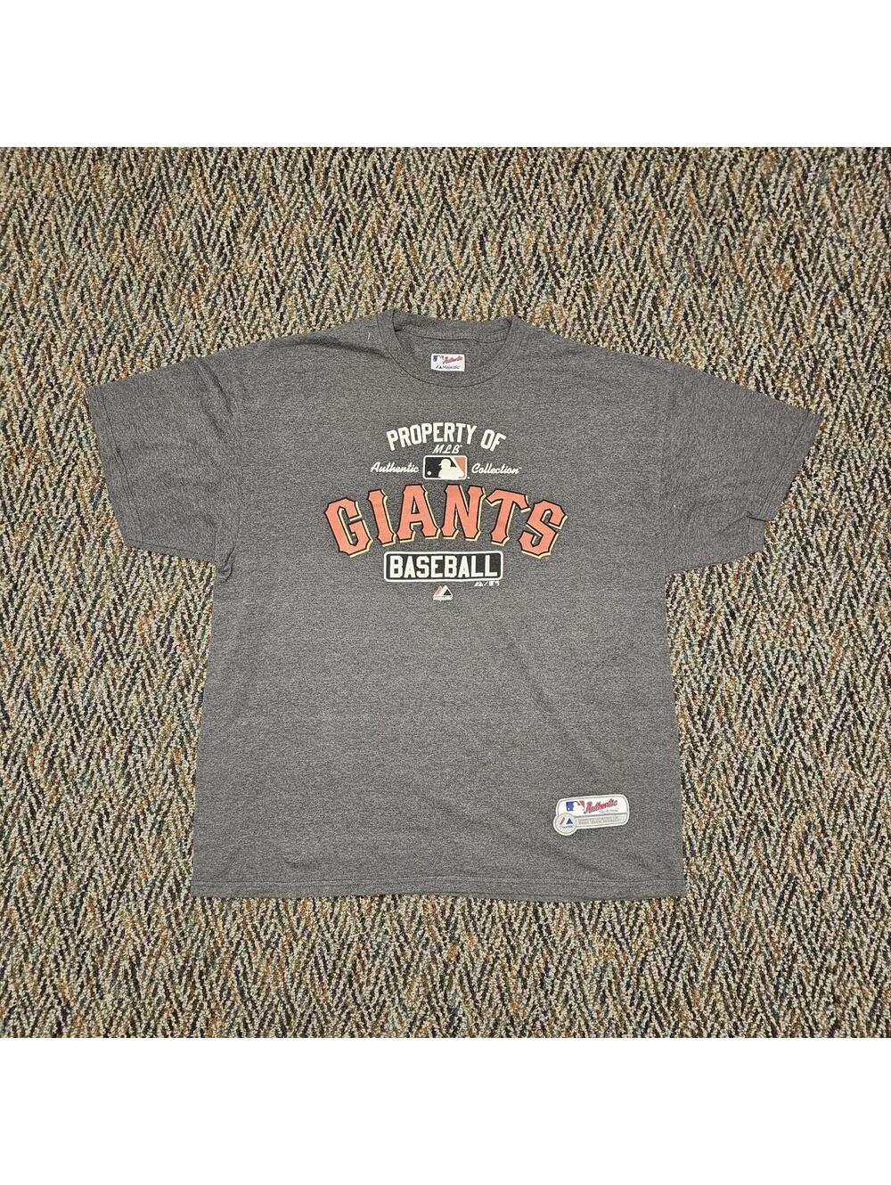 Property Of San Francisco Giants Majestic MLB Shirt sz XL